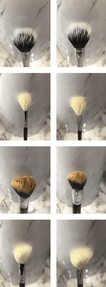 how to wash makeup brushes