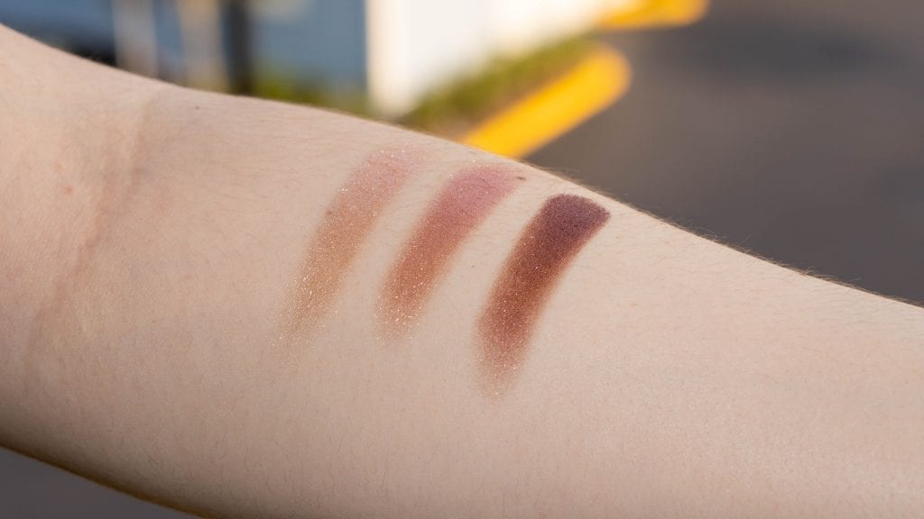 best eyeshadow pallete with shimmer swatch